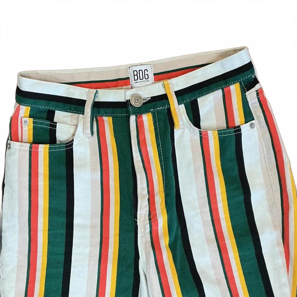 BDG Urban Outfitters Striped Wide Legs Pants Boho - Picture 3 of 7